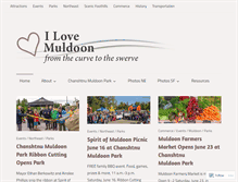 Tablet Screenshot of ilovemuldoon.com